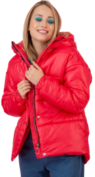High-Neck Puff Jacket